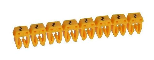 Маркер CAB 3 - условное обозначение - для кабеля 0,15-0,5мм² - переменный ток