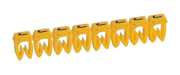 Маркер CAB 3 - для кабеля 4-6 мм² - заглавная буква J